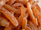 Lamelles d'orange confites