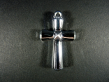 Croix argente pour la communion